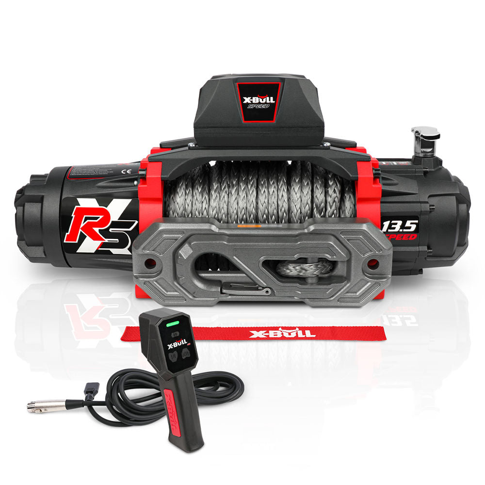 Treuil Électrique Husar 13500 Lbs - Commande Sans Fil, Corde Acier 22m Pour 4x4 & Off-Road